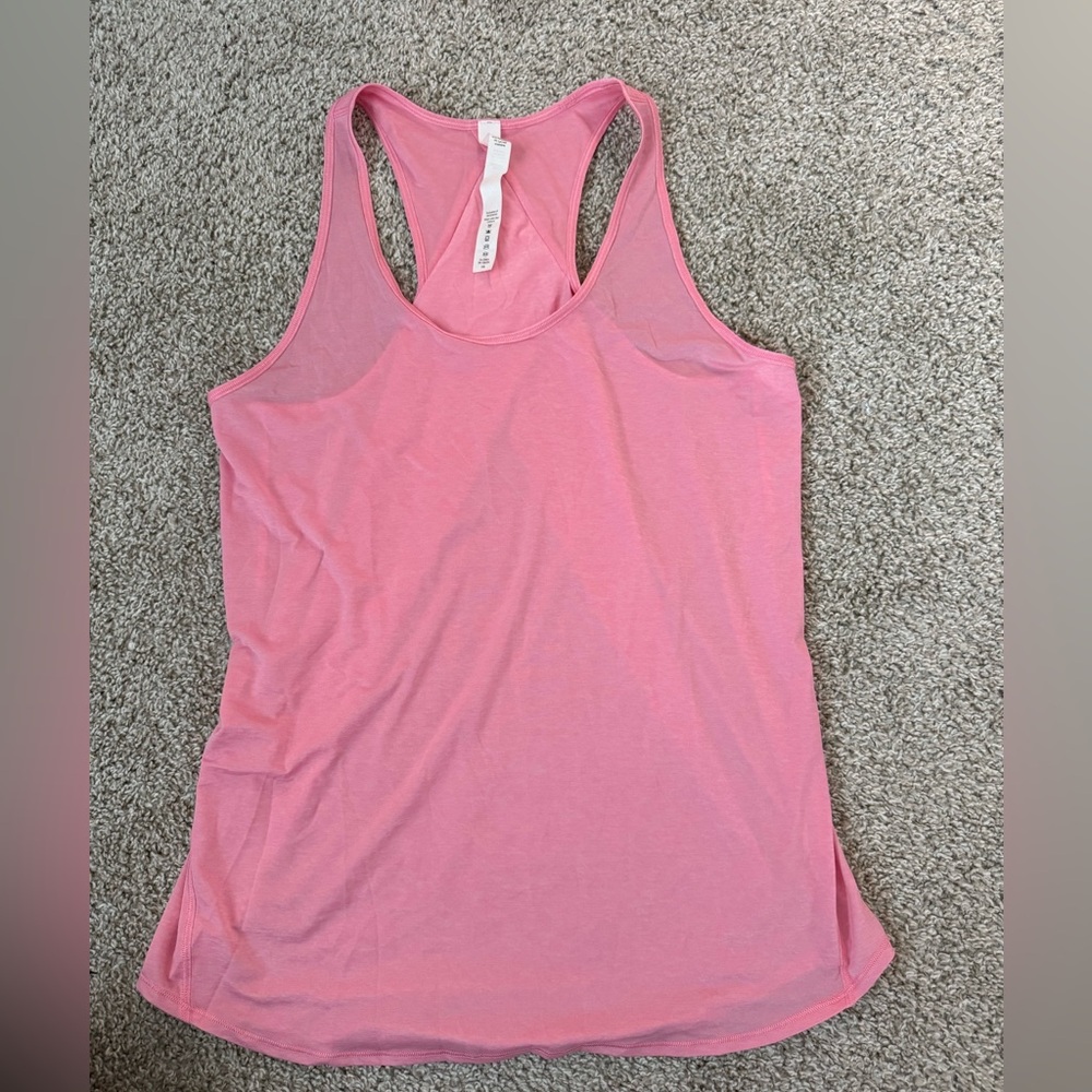 lululemon athletica Light Pink Tank Top